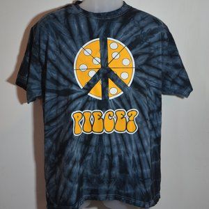 Piece (Of pizza) novelty T-Shirt (Adult Large42-44